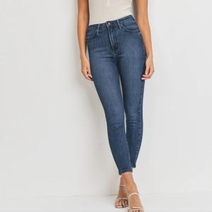 Just Black Skinny High Waist Denim Jeans Size 26 × 28